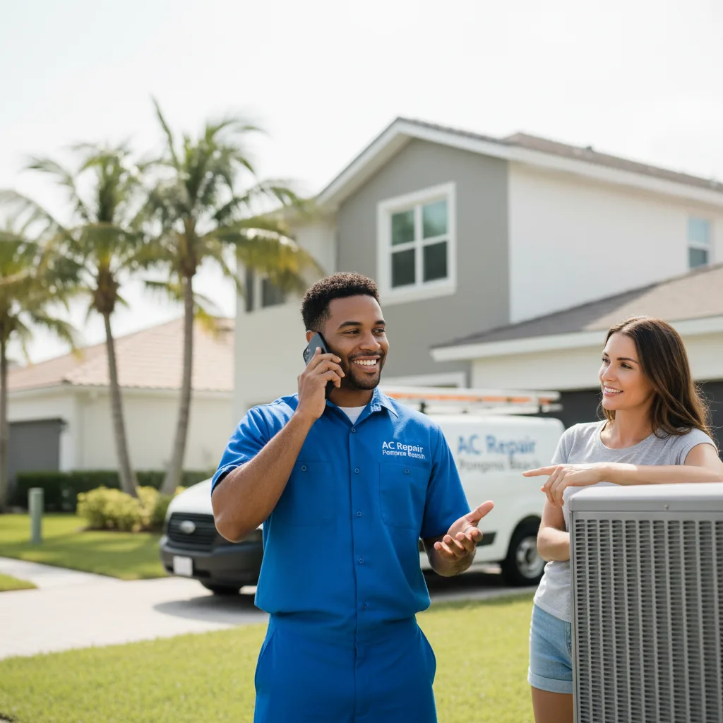 AC Repair Pompano Beach customer support in Jennings